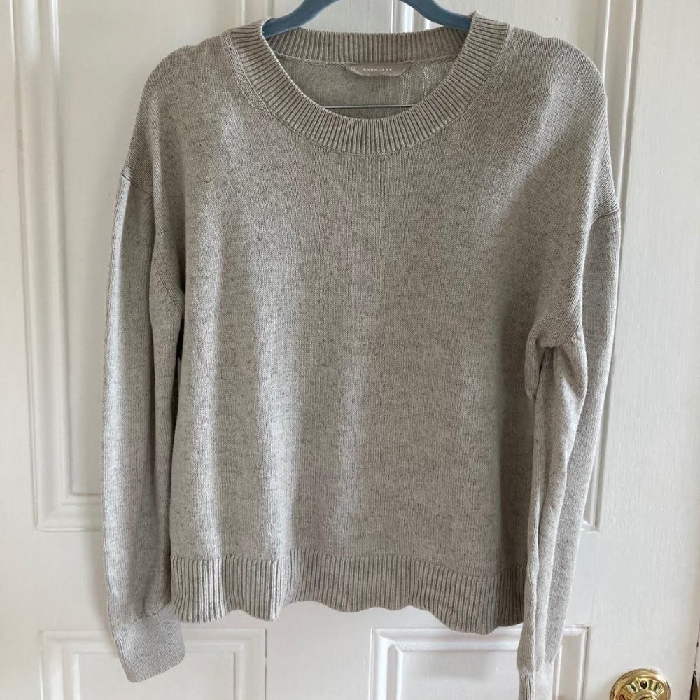Everlane Cotton Long Sleeve Crew